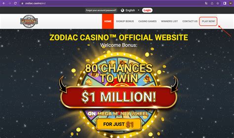 zodiac casino mobile login